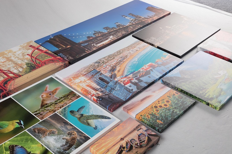 Tutorial on how to make canvas photo prints on your own