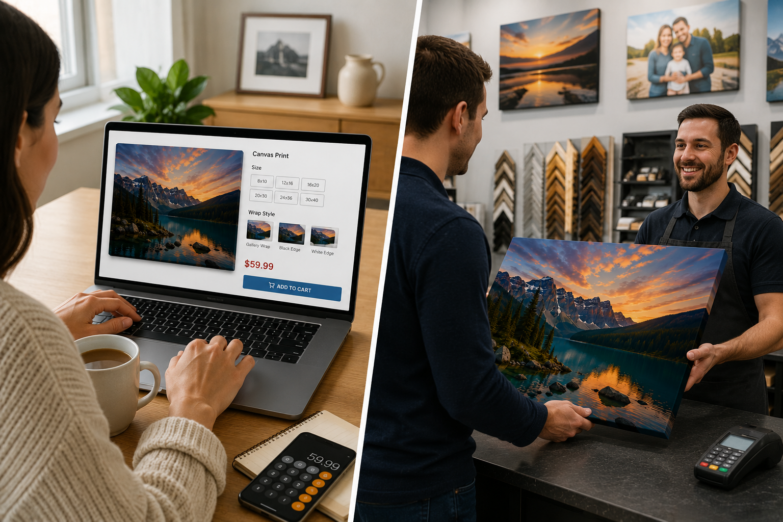 Online vs Local Print Shops: Where Are Canvas Prints Cheaper? Online vs Local Print Shops: Where Are Canvas Prints Cheaper?