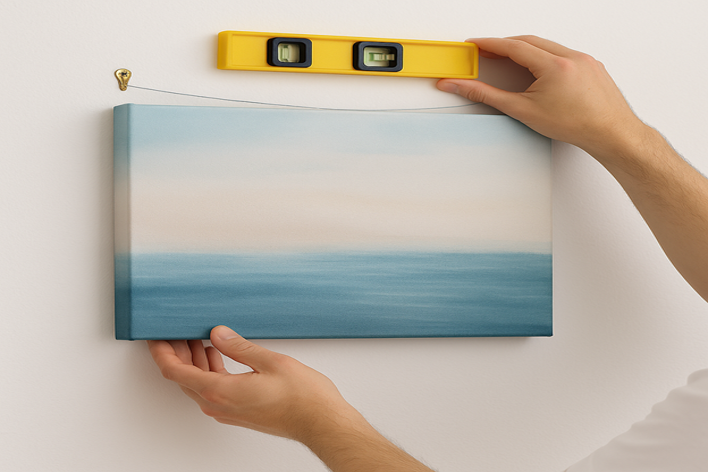 Canvas on Wall: Hanging Tips for the Perfect Display Canvas on Wall: Hanging Tips for the Perfect Display