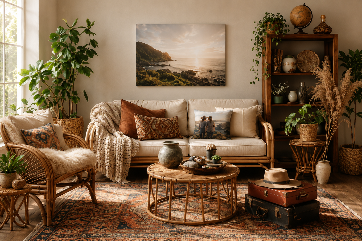 How to Decorate a Boho Living Room with Personalized Home Décor How to Decorate a Boho Living Room with Personalized Home Décor