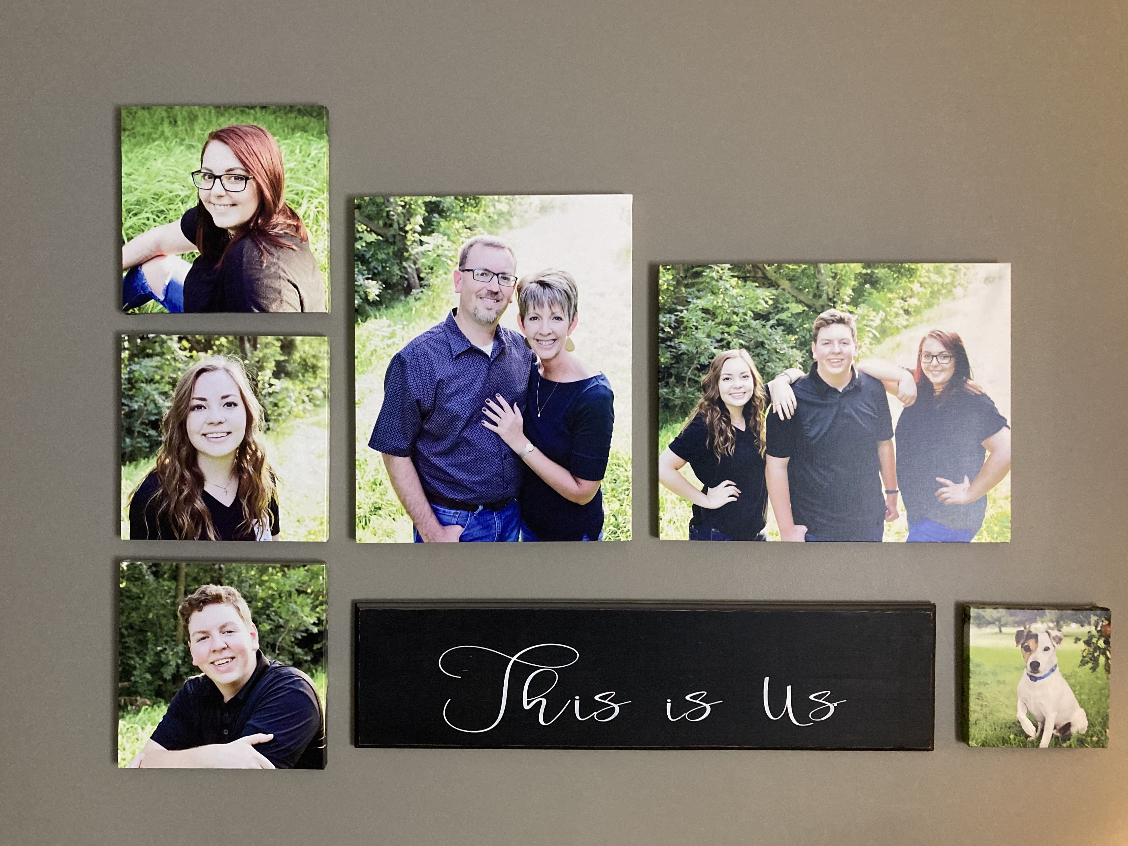 Circle Photo Canvas, Photo Gifts, Custom Shaped Canvas by CanvasChamp