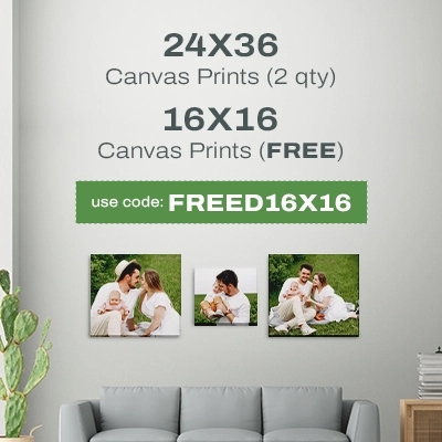 3 DAYS LEFT! Get one 12x12 canvas for $19! - Canvas On Demand