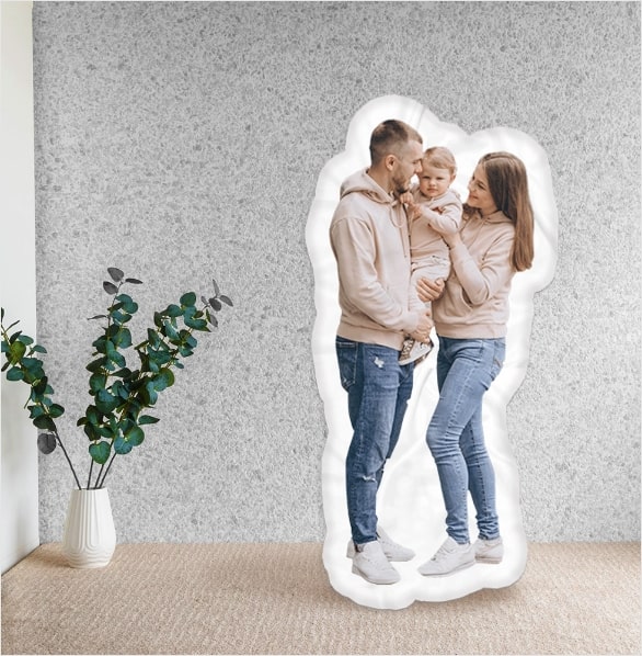 Human shaped clearance body pillow