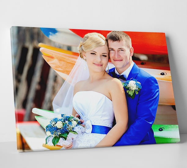 Wedding Canvas Prints | Personalized Wedding Photo To Canvas